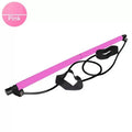 Pilates Bar Combination Multifunctional Fitness Tool Elastic Rope Tension Rope YogaChest Expander Back Trainer Stretching Belt