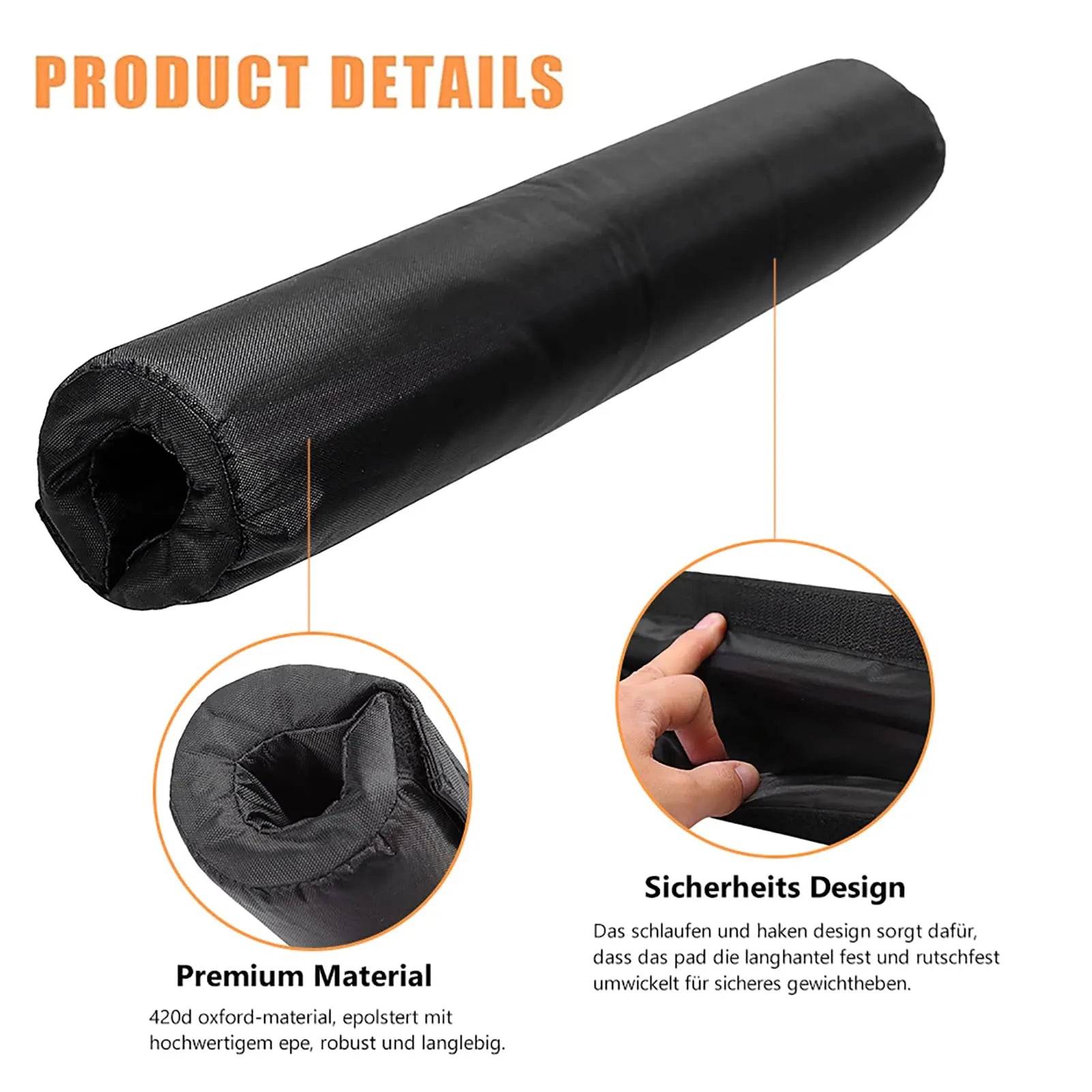 Fitness Barbell Pad Squat Weight Lifting Foam Neck Shoulder Protector Gym Equipment Hip Thrust Pads For Sport Cover Protection